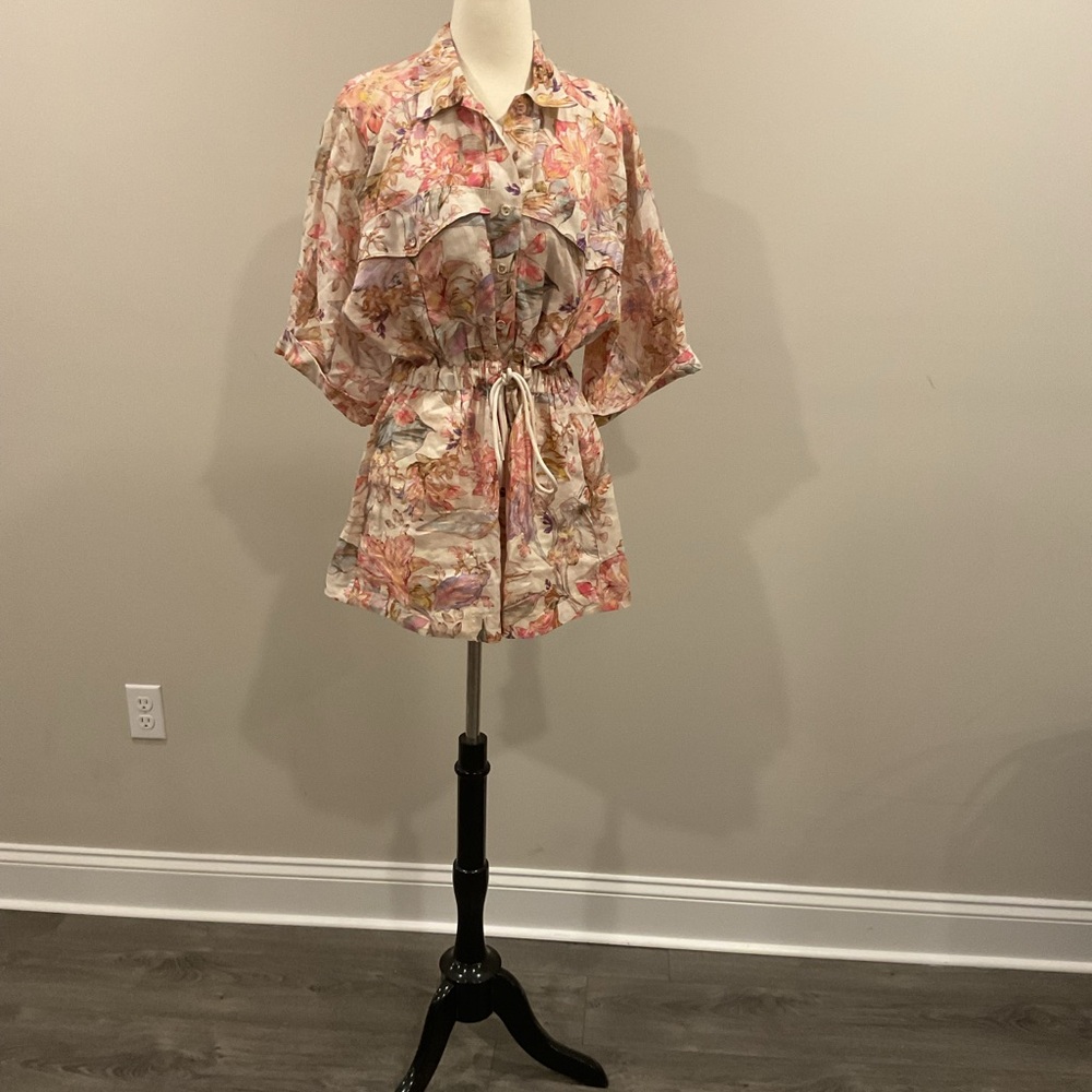 Zimmermann Floral Pink Dress